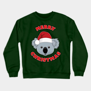 Merry Christmas Koala Crewneck Sweatshirt